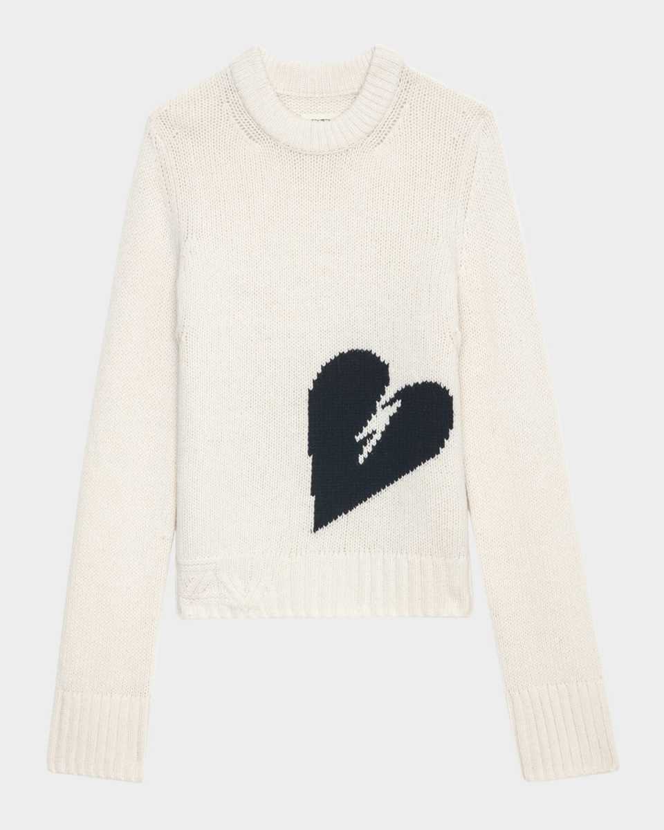 Malty Merino Wool Heart Sweat